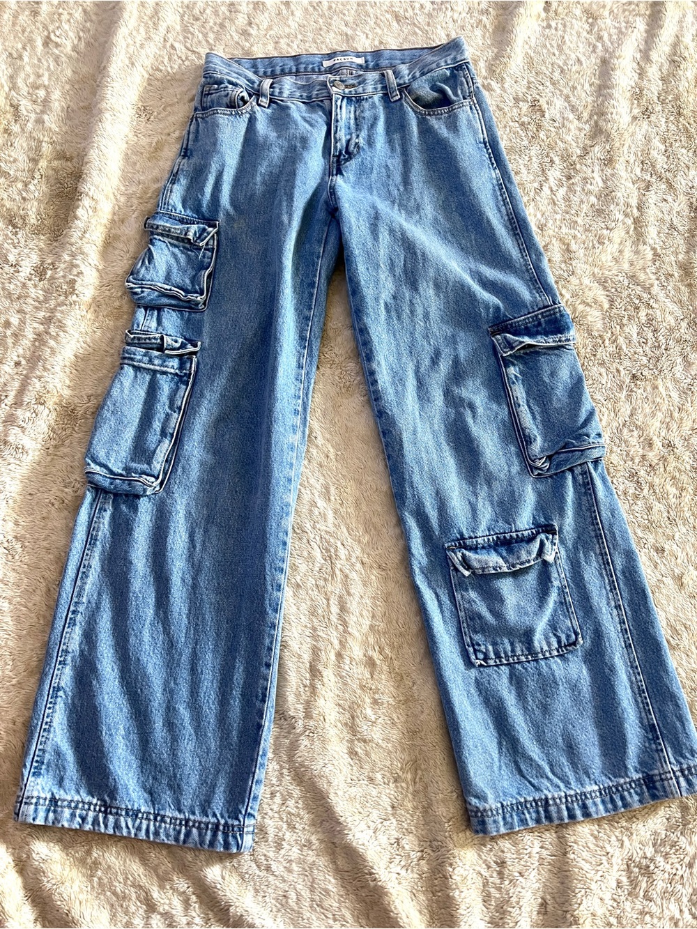 PACSUN Woman's 90s Baggy Cargo Jeans Size 25